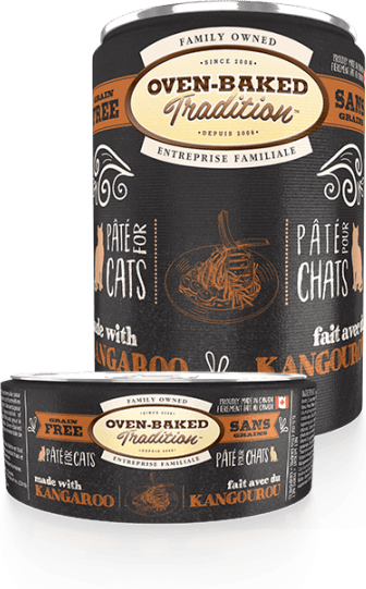 Oven Baked Tradition Grain-Free Pâté For Adult Cats - Kangaroo